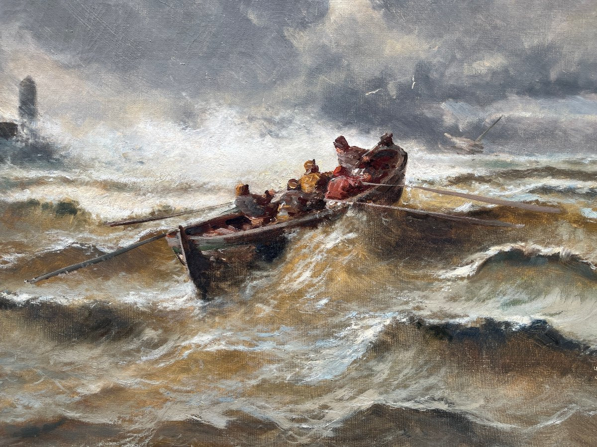 Alfred Godchaux - Marine Scene-photo-2