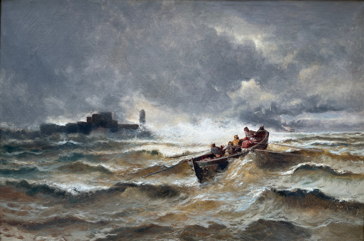 Alfred Godchaux - Marine Scene