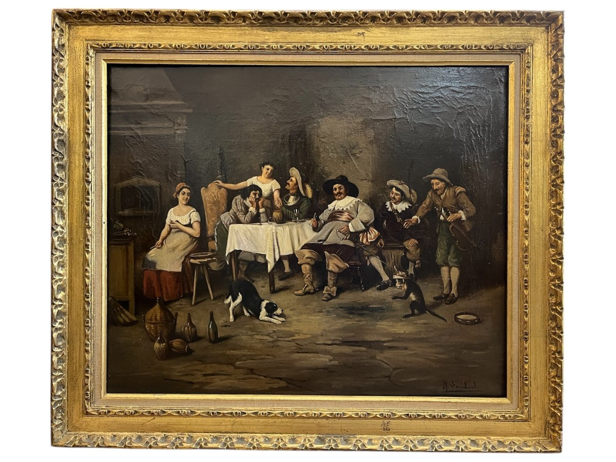 Michel Lambert - Inn, 18th Century-photo-4