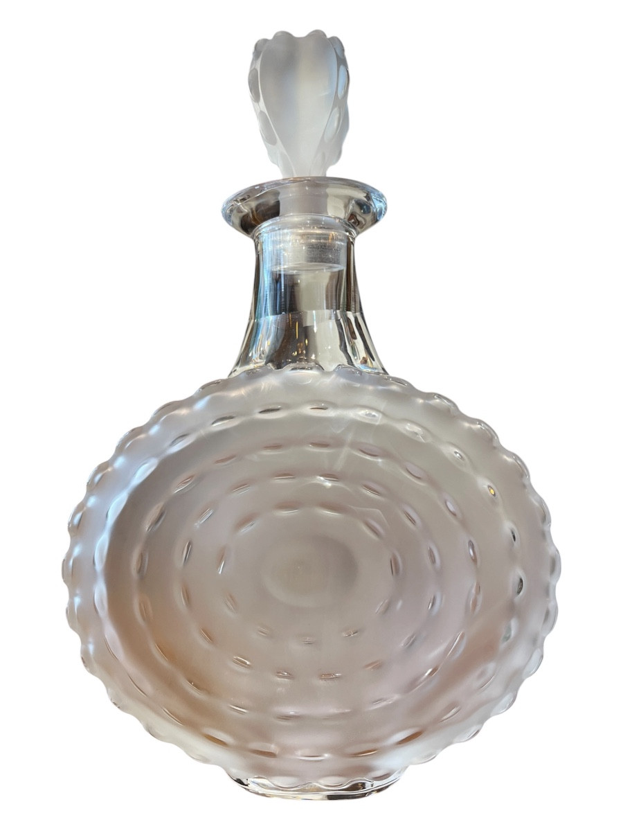 Lalique Parme Crystal Decanter