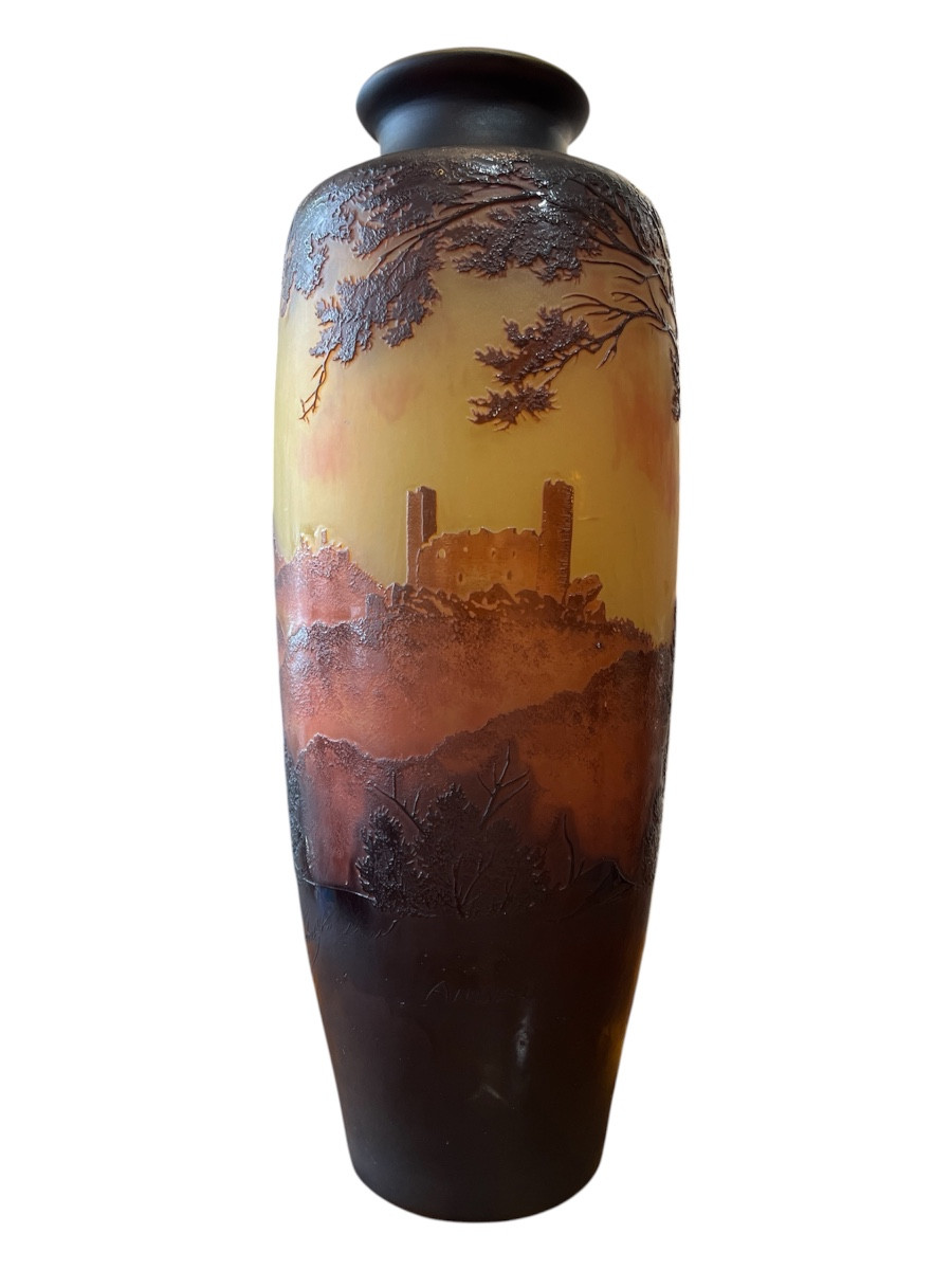 Paul Nicolas d'Argental Vase Château d'Andlau-photo-2