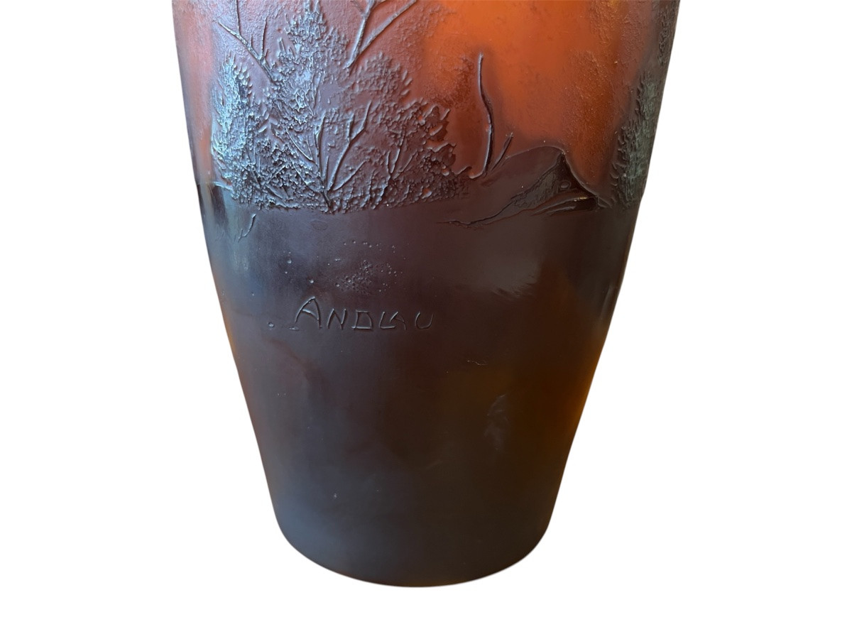 Paul Nicolas d'Argental Vase Château d'Andlau-photo-2