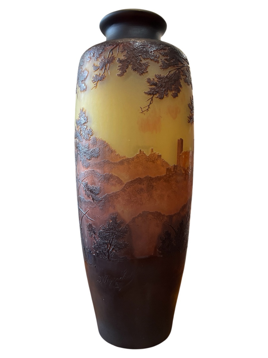 Paul Nicolas d'Argental Vase Château d'Andlau