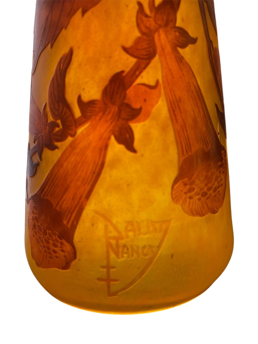 Daum Nancy And Eugène Lelièvre Art Nouveau Lamp-photo-3
