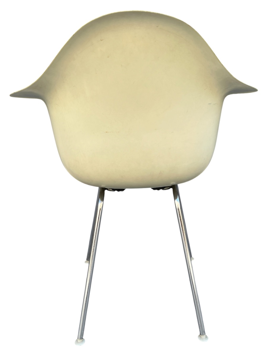 Set Of 3 Eames Plastic Armchairs (dax)-photo-1