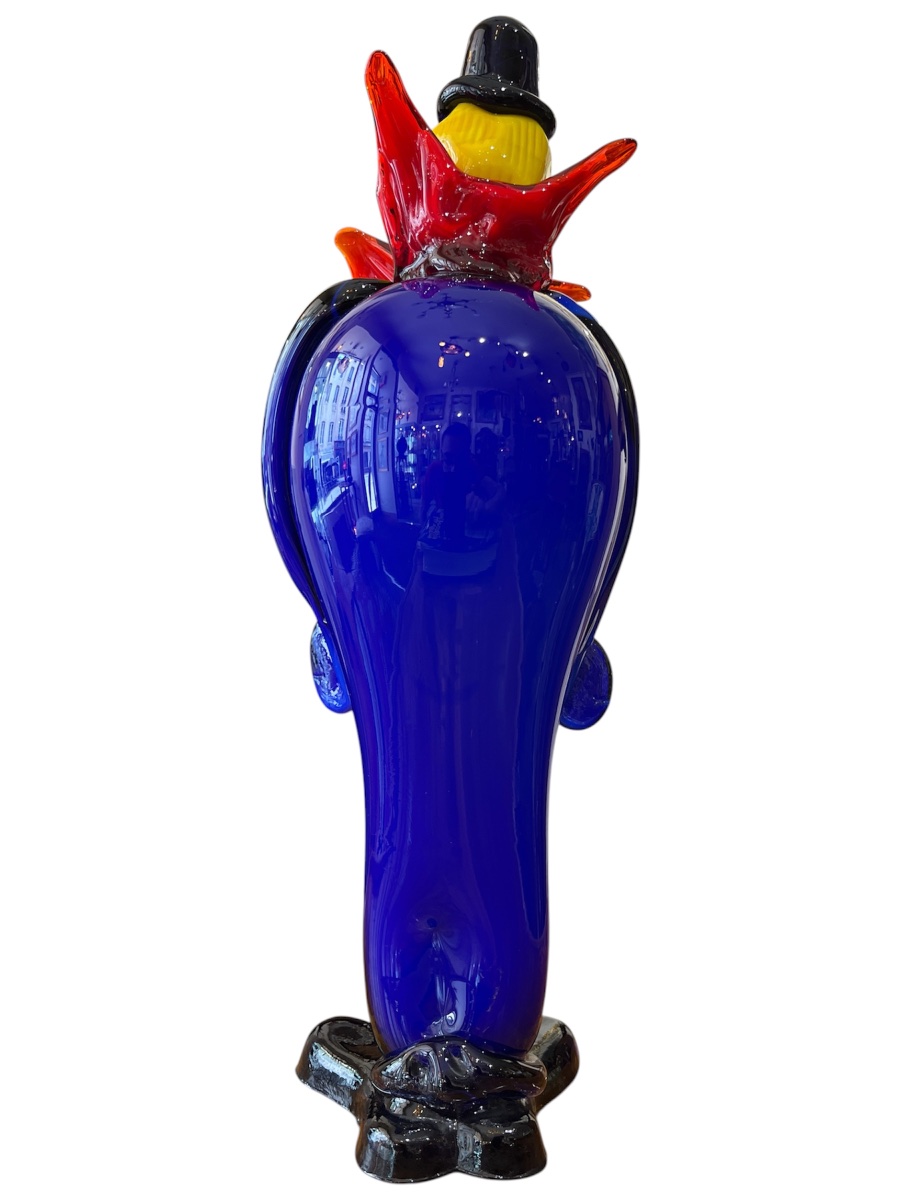 Clown en verre de Murano années 1930’s-photo-3