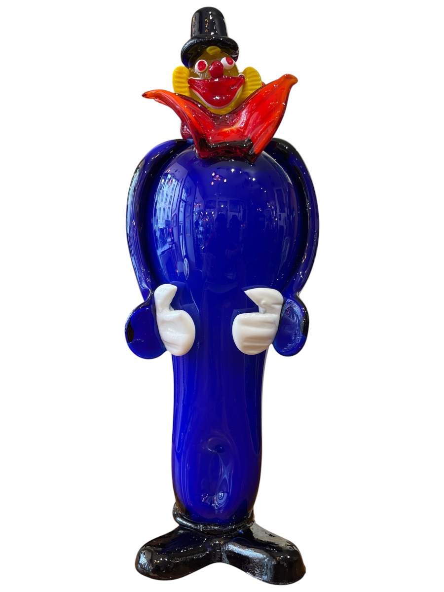 Clown en verre de Murano années 1930’s