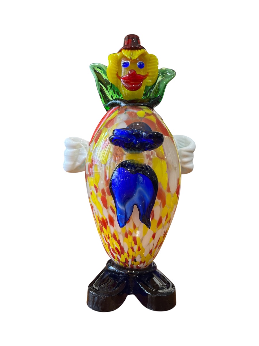Murano Glass Clown From The 1930s