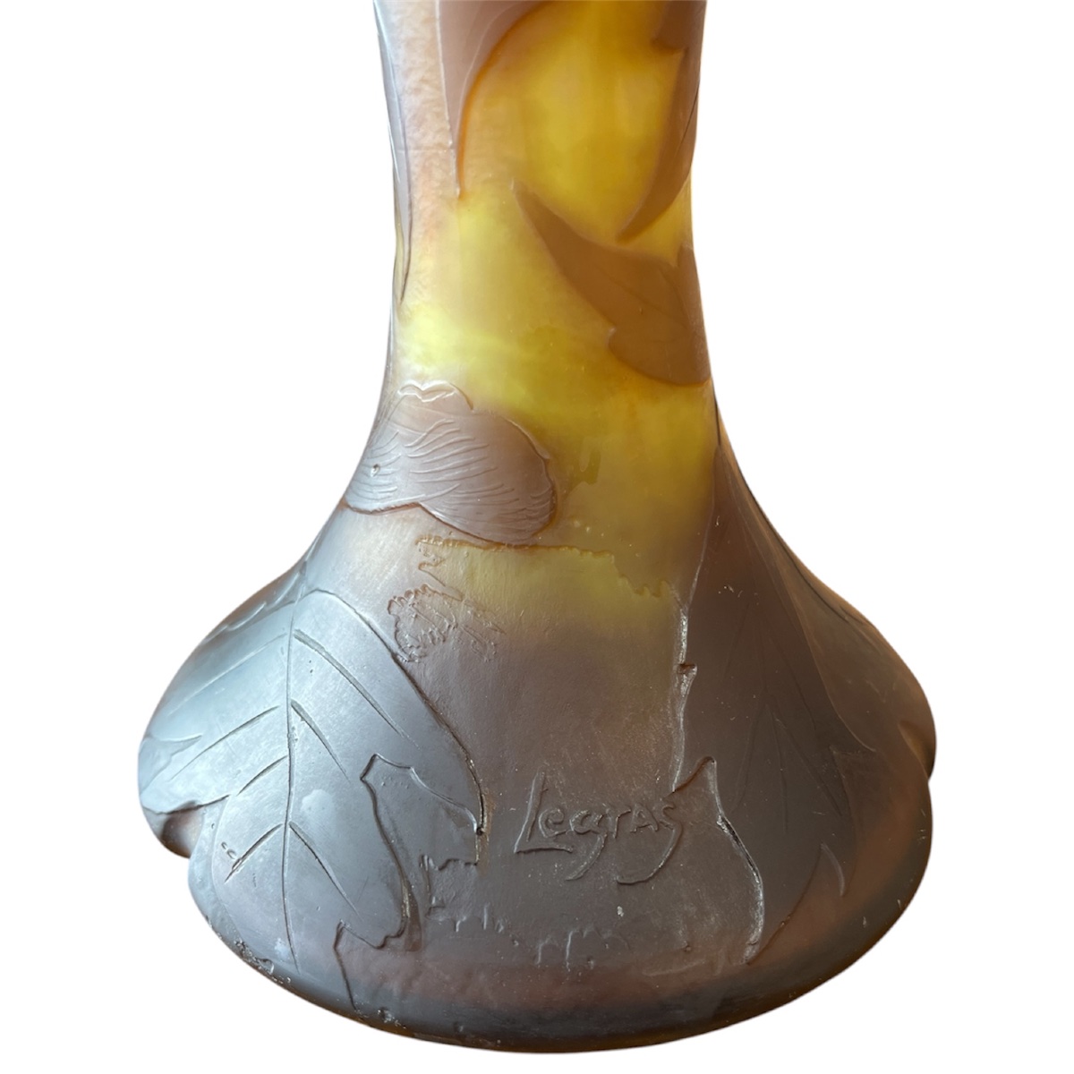 Art Nouveau Mushroom Lamp By Théodore Legras-photo-4