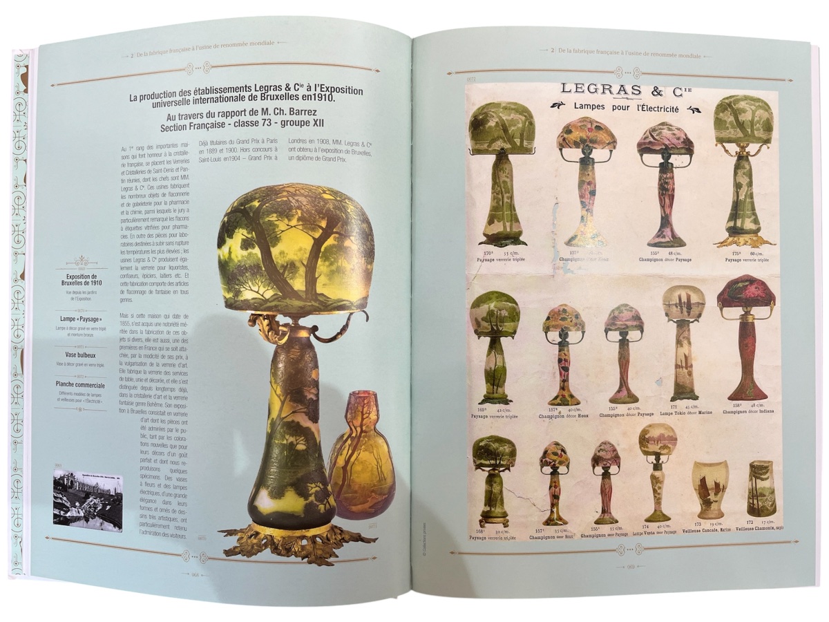 Art Nouveau Mushroom Lamp By Théodore Legras-photo-6