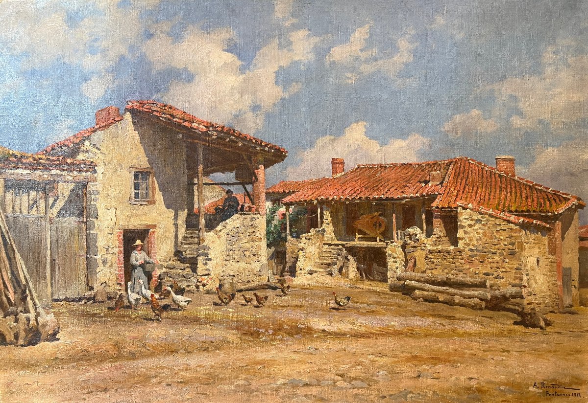 Alfred Renaudin - Fontannes, 1918