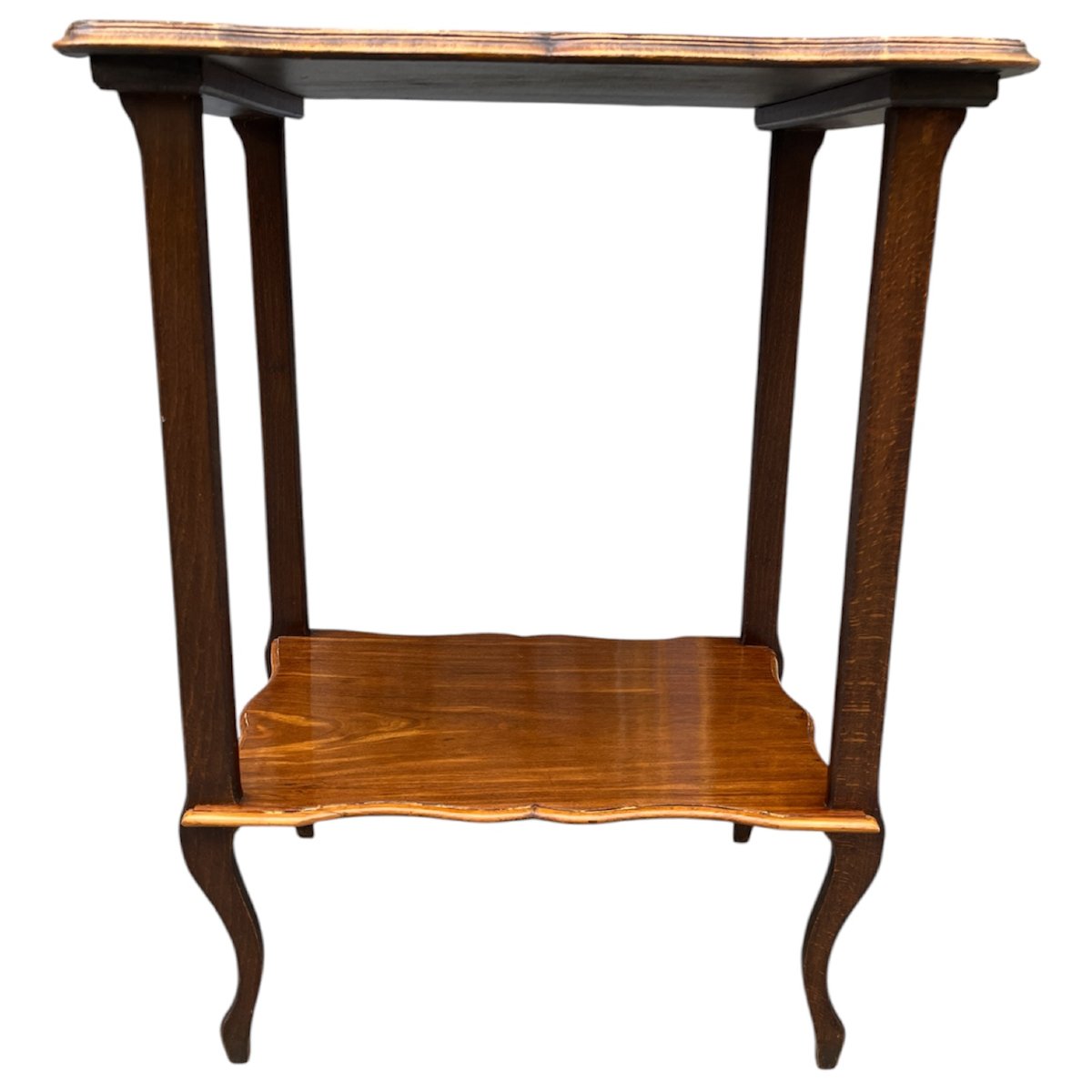 Art Nouveau Side Table By émile Gallé Featuring Dahlias-photo-4
