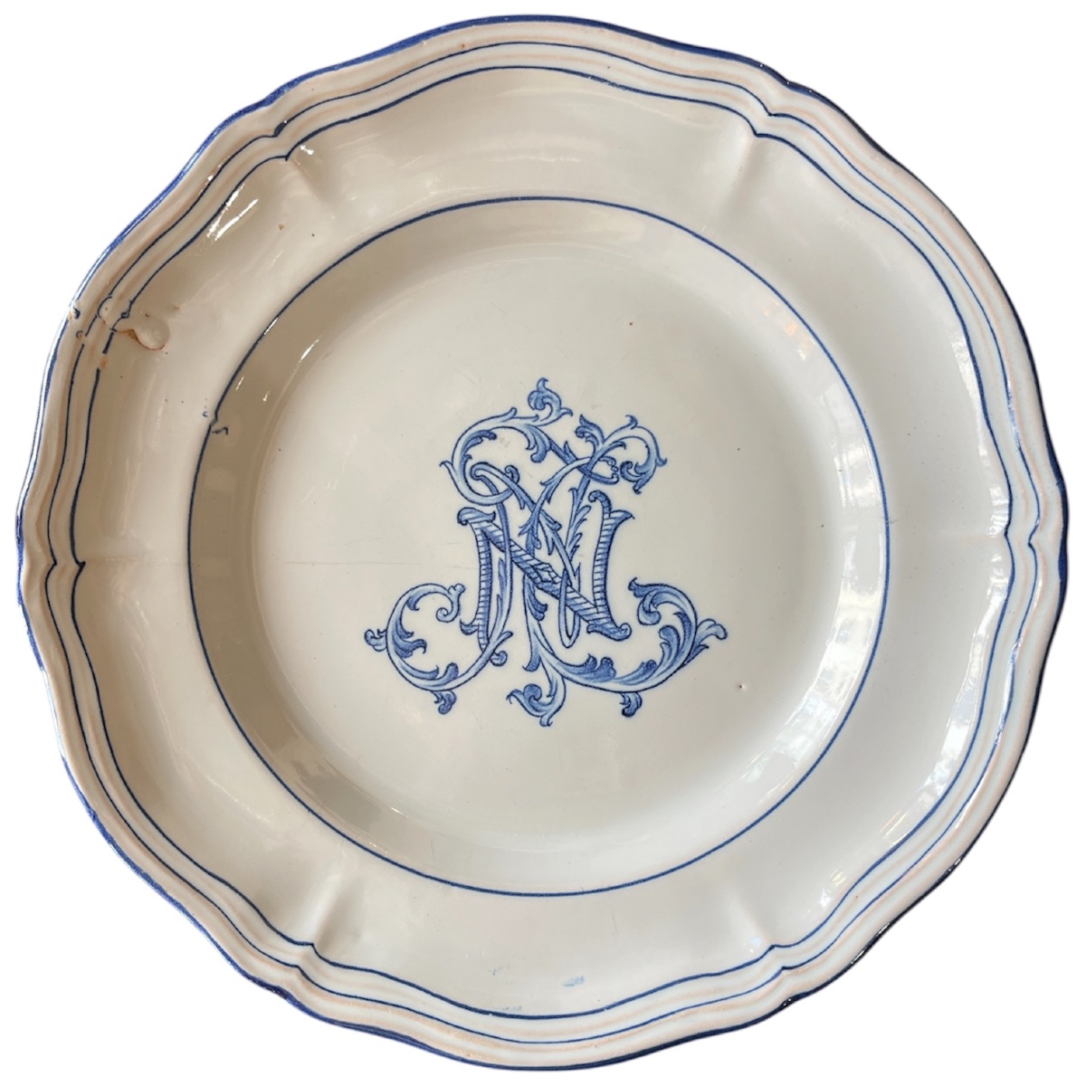 émile Gallé Earthenware Plate