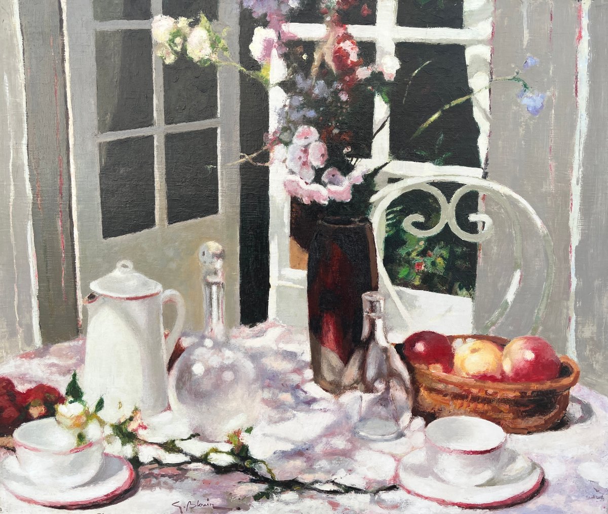 George Blouin - Still Life At The Window
