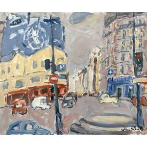 Robert Delval - La Place Blanche, Paris XVIIIth, 2007