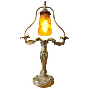 Daum Nancy And Eugène Lelièvre Art Nouveau Lamp