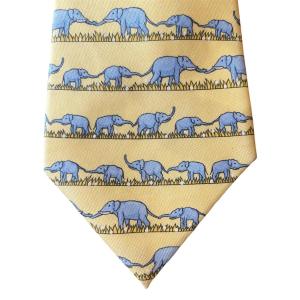 Hermes Elephant Tie