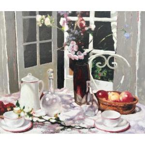 George Blouin - Still Life At The Window
