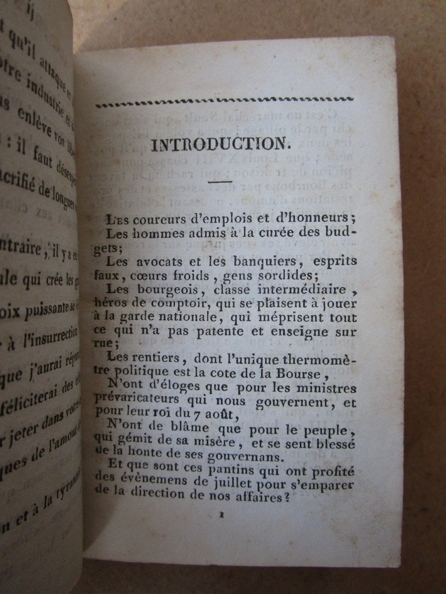 Livre Ancien Rare Biographie Impartiale De Louis Philippe 1833 Pamphlet Diatribe Critique.-photo-6