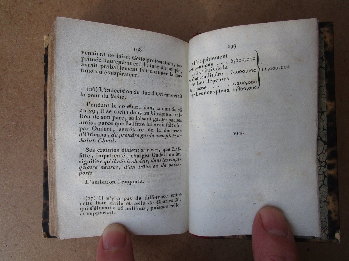 Livre Ancien Rare Biographie Impartiale De Louis Philippe 1833 Pamphlet Diatribe Critique.-photo-8