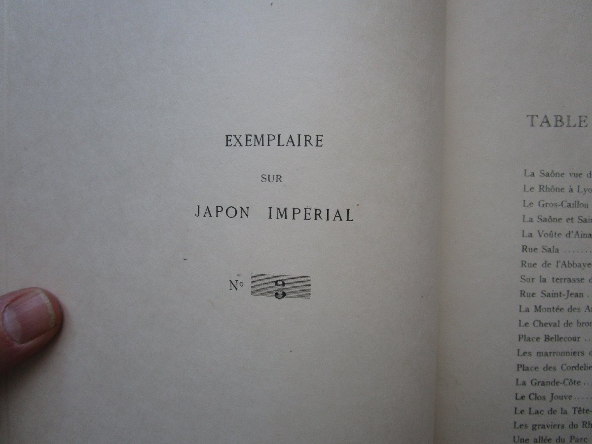 Rare Livre Laurette 1929 Jean Dufourt Dédicacé Et Numéroté 3 Avec Sa Plaque Joanny Drevet Lyon-photo-4