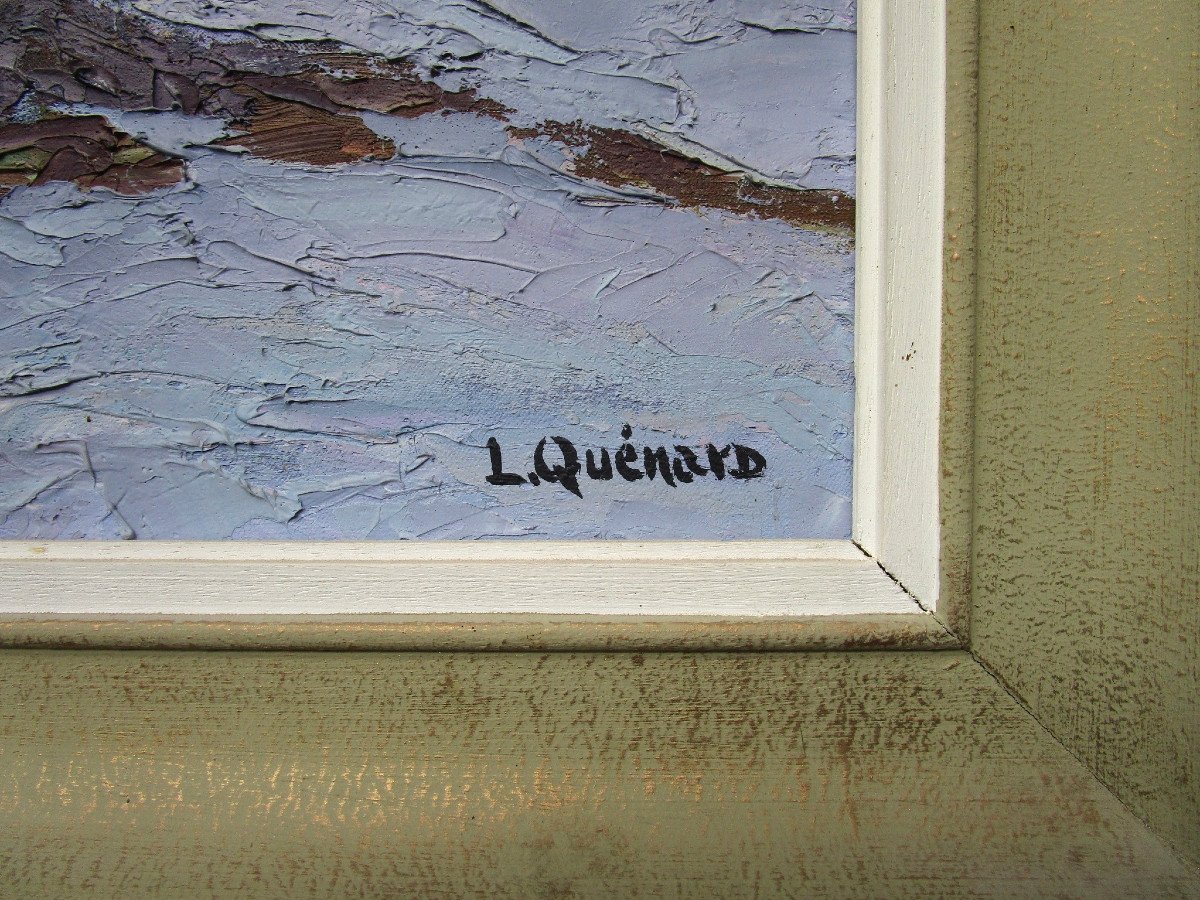 Lucien Quénard,  Tableau De Montagne, Le Grand Som, Refuge Chartreuse, Crolles, Grenoble-photo-1