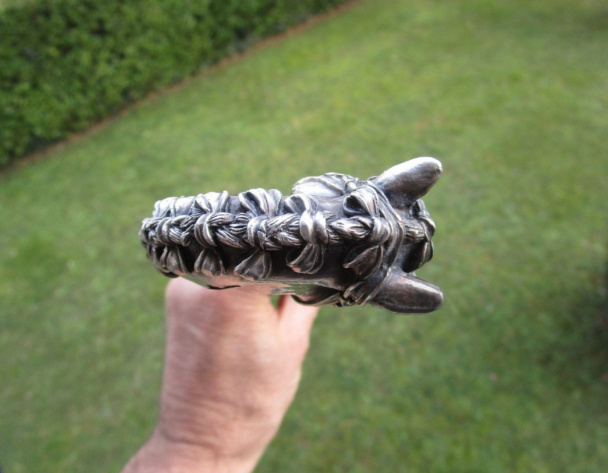 Lot 3687 - Victorian Malacca walking stick with silver