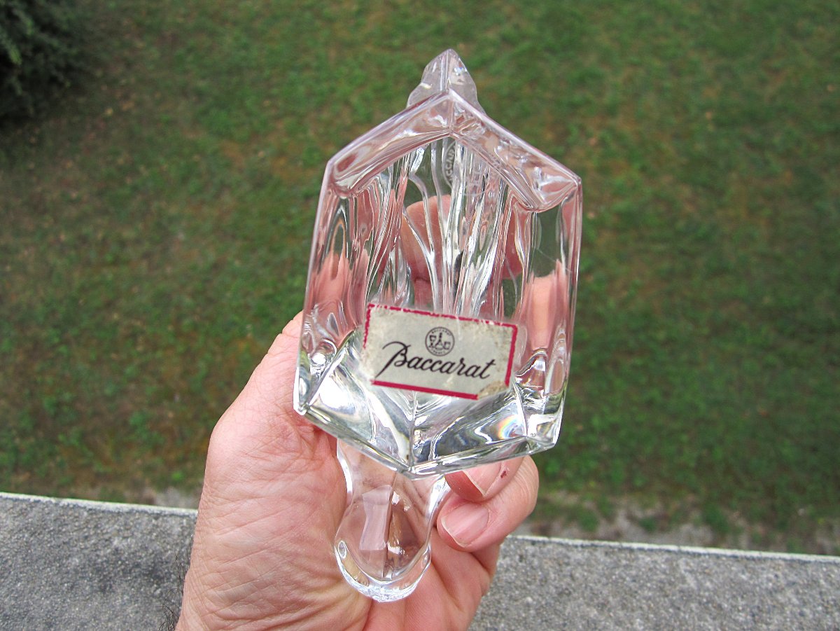 Stamped Baccarat Crystal Horse Head, In Perfect Condition.-photo-5