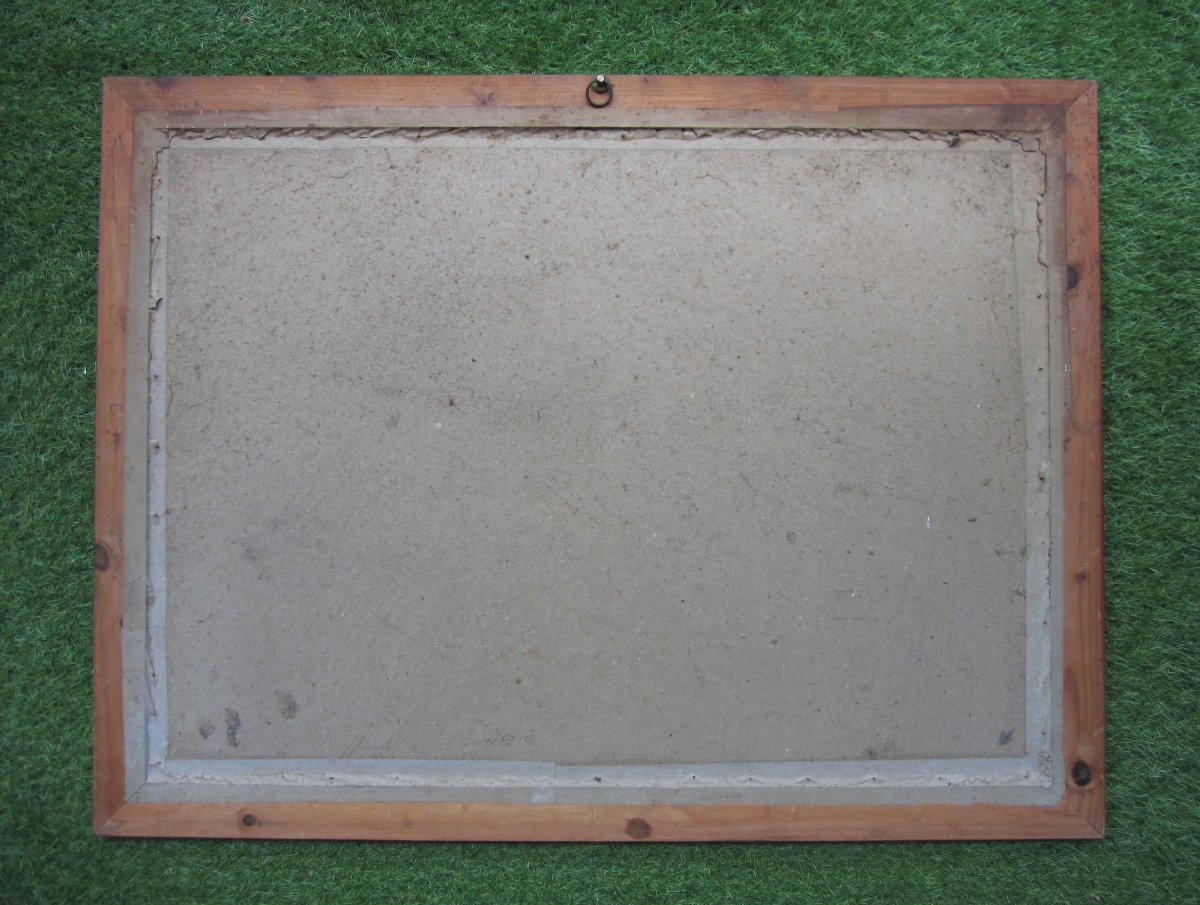 Beautiful And Large Neapolitan Gouache Painting, Italian, 1850, The Grand Tour, Gulf Of Naples.-photo-6