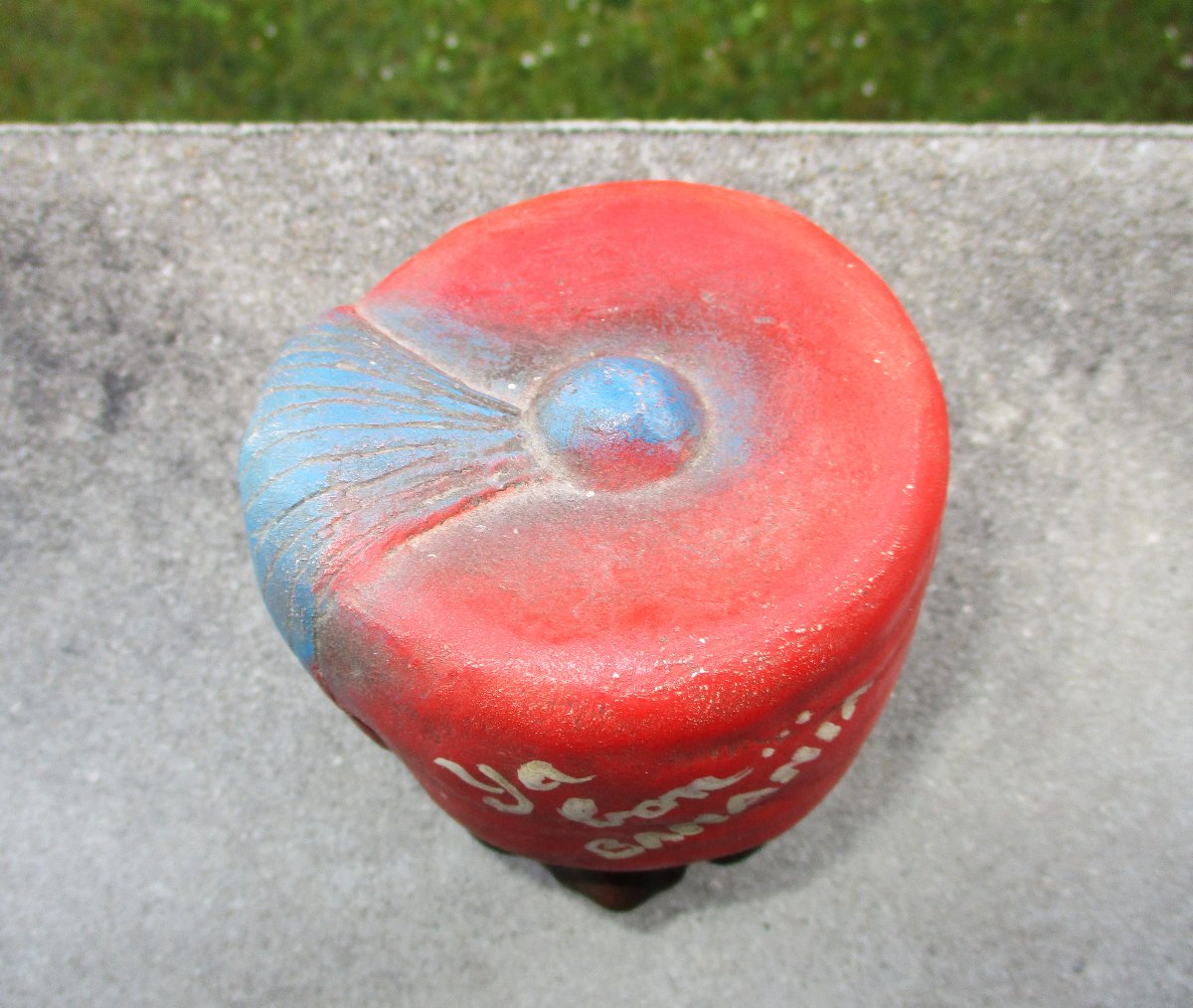 Antique Beautiful Plaster Advertisement, Head Of A Senegalese Rifleman, Cocoa, Banania Chocolate.-photo-2