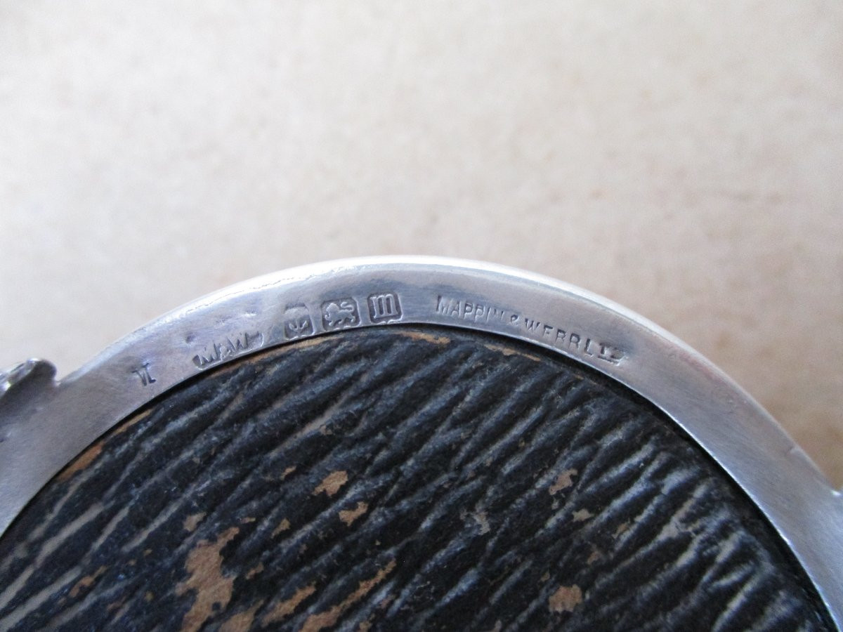 Mappin & Webb, Beautiful Small English Sterling Silver Jewelry Box Birmingham 1911.-photo-4