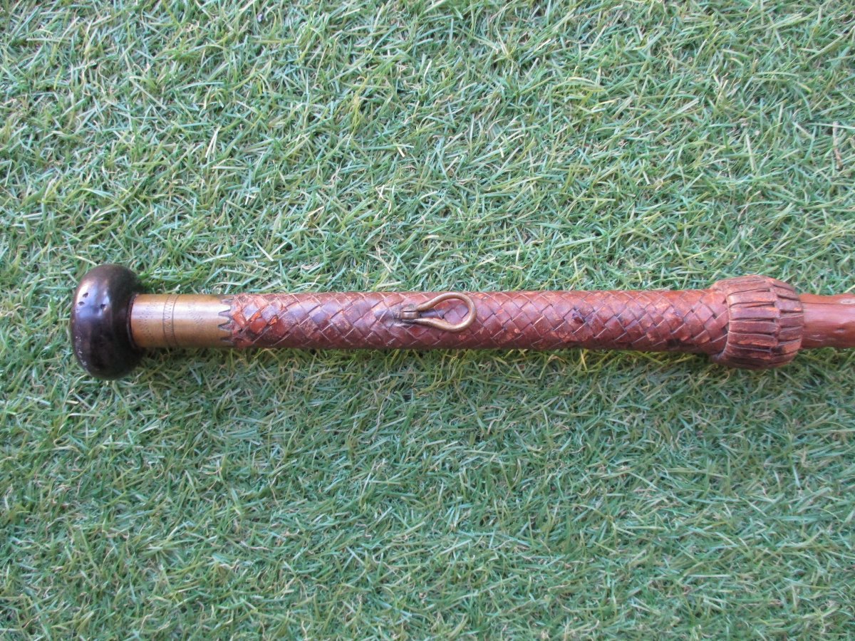 Old Basque Makila Makhila Shepherd's Cane For Women, Without Inner Tip, As Is.-photo-3