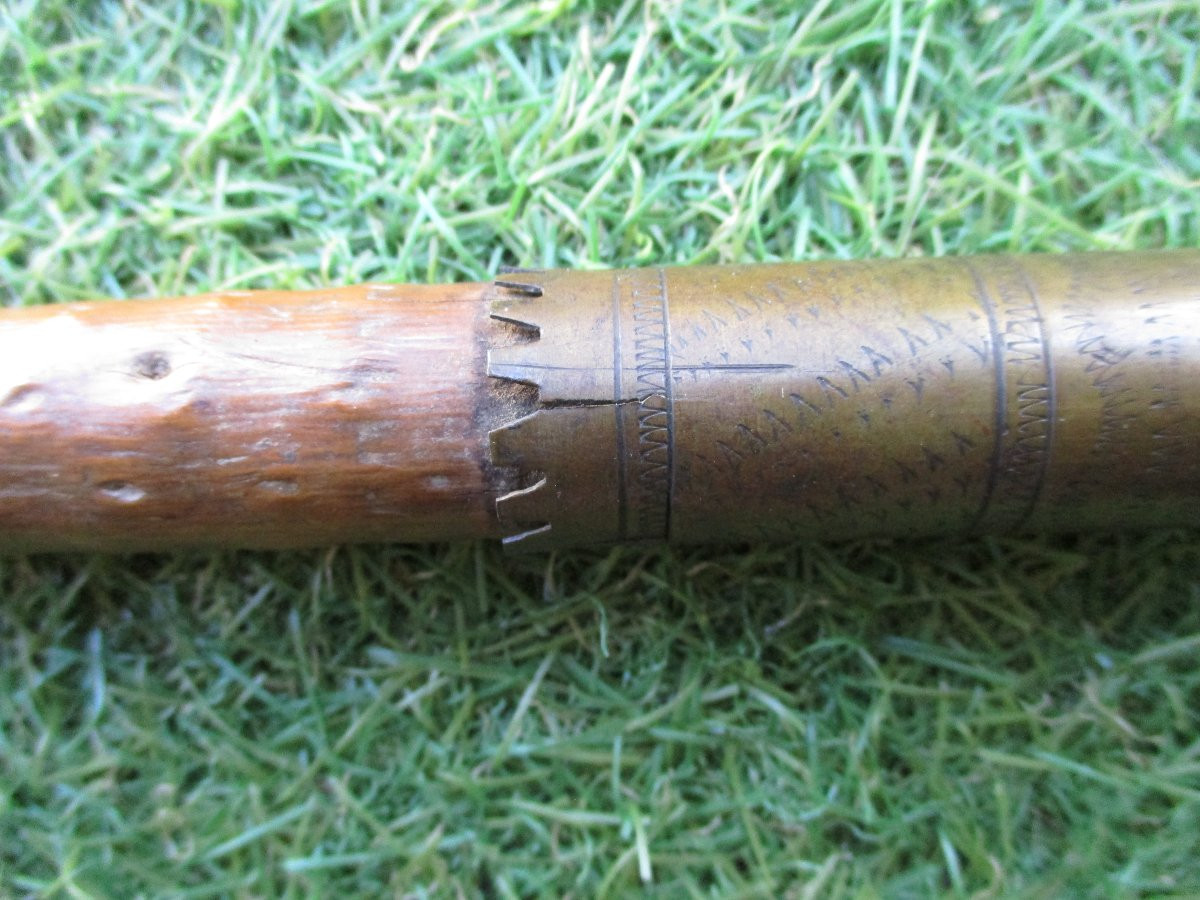 Old Basque Makila Makhila Shepherd's Cane For Women, Without Inner Tip, As Is.-photo-7