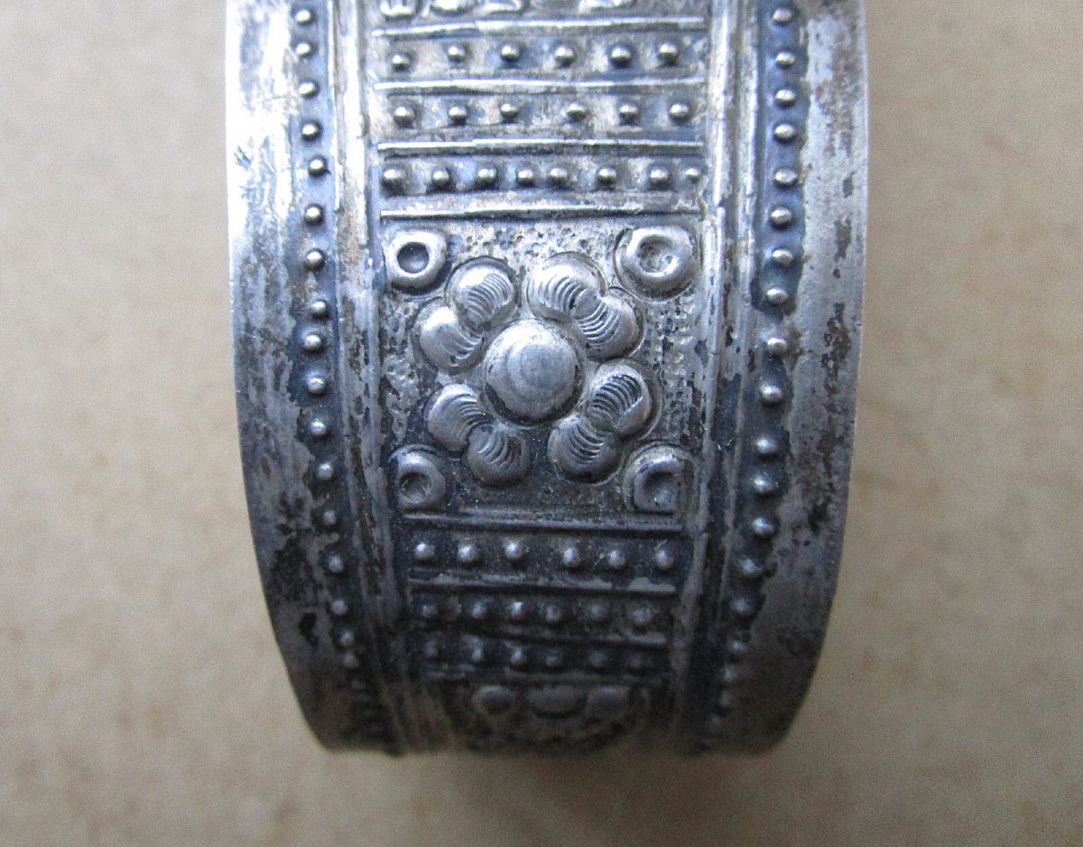 19th-century Betel Leaf Case Or Box Made Of Solid Silver, From China, Thailand, Vietnam, Or Cambodia-photo-5