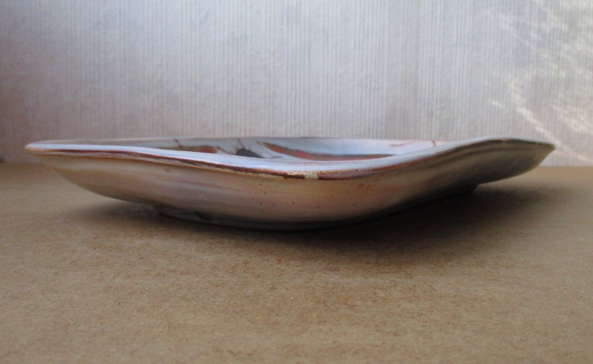 Kurt And Monique Brunner, Signed Shellfish Platter, Vintage Ceramic, Circa 1950–1960, Vallauris-photo-5