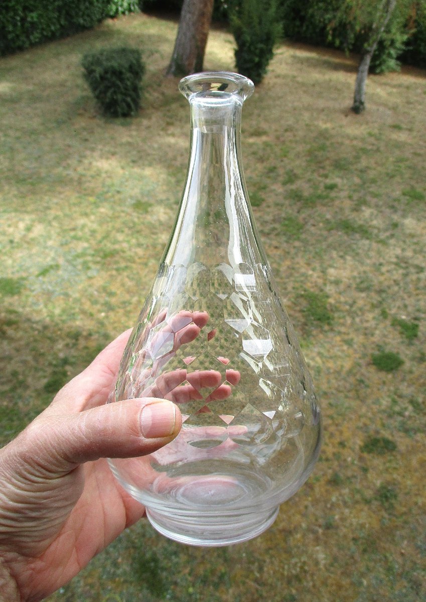 A Set Of Baccarat Art Deco "brindisi" Crystal Glasses In Perfect Condition.-photo-4