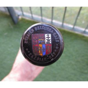 Ancienne canne de berger basque Makila Makhila pour femme, sans pointe intérieure, en l'état. 