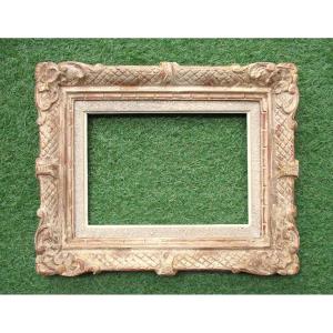 Ancien cadre Montparnasse vers 1940 format 3P dimensions de la feuillure : 27,4 x 19,5 cm.