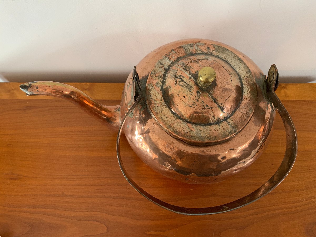 Red Copper Kettle-photo-4