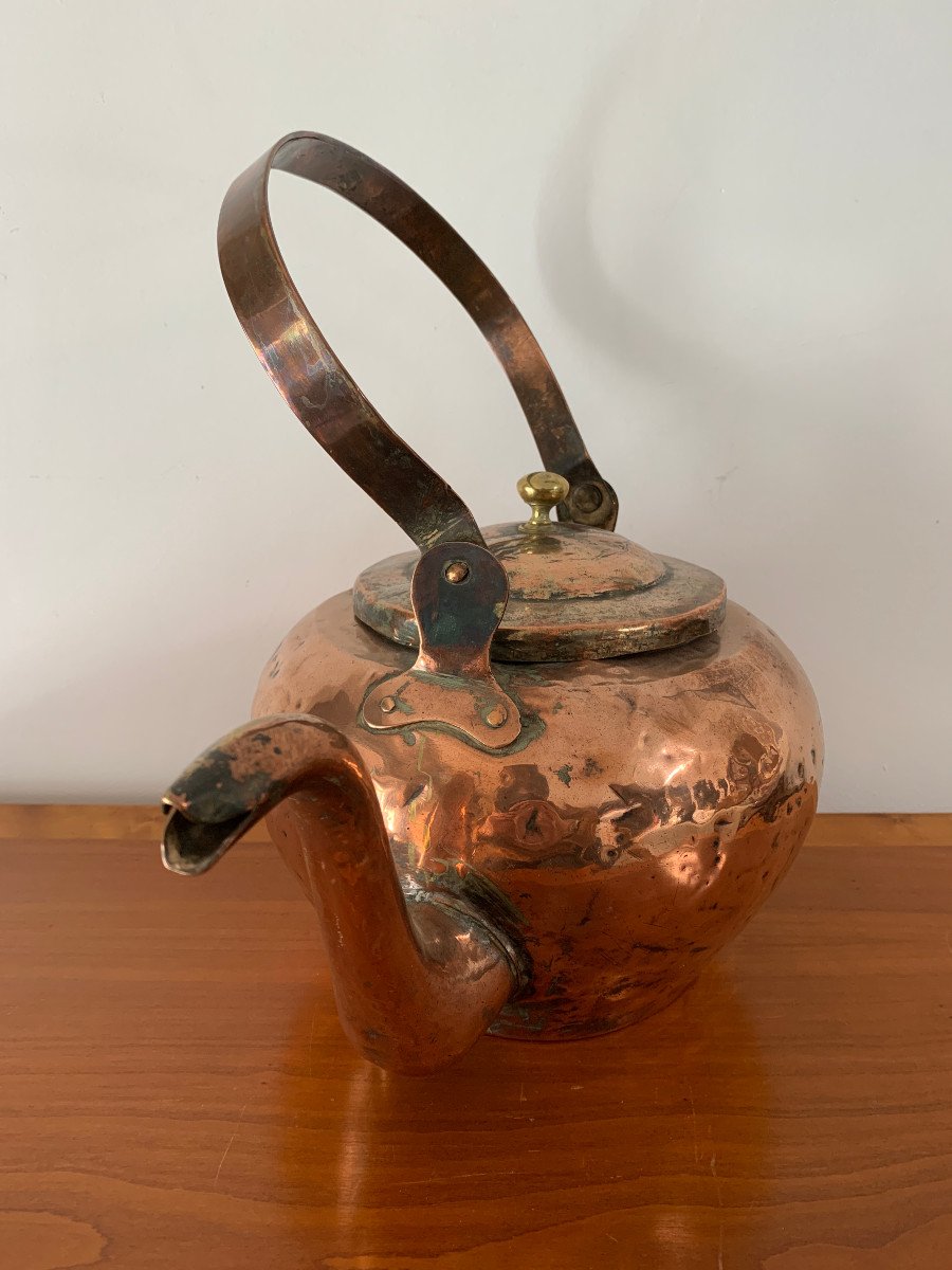 Red Copper Kettle-photo-2