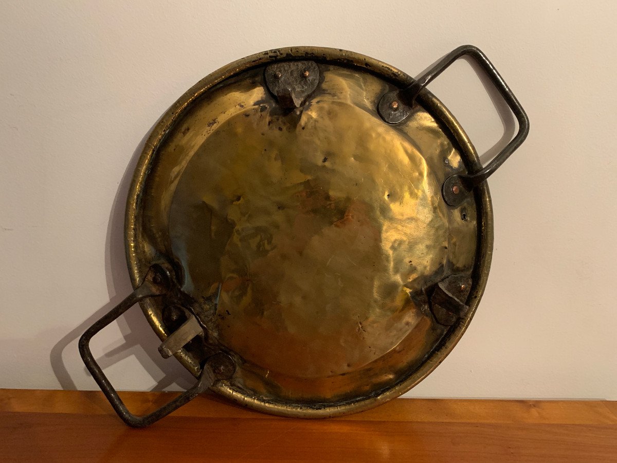 Tourtière en cuivre jaune