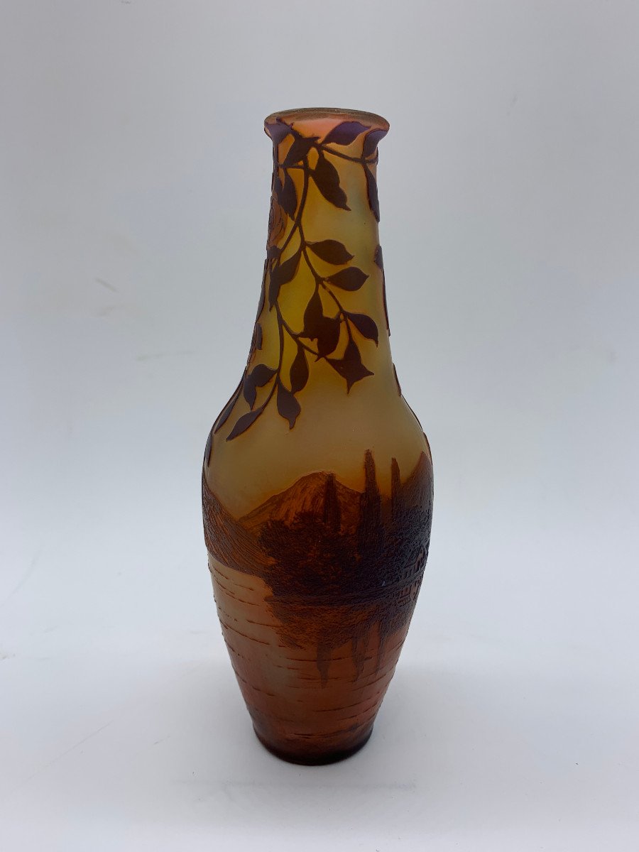 De Vez - Vase With Lake Landscape-photo-4