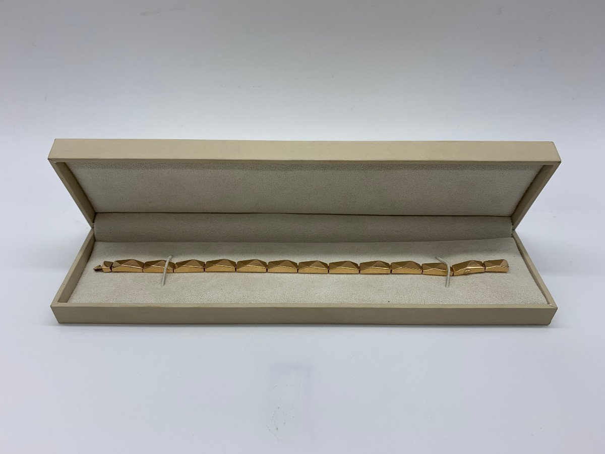 18k Gold Tank Bracelet-photo-1