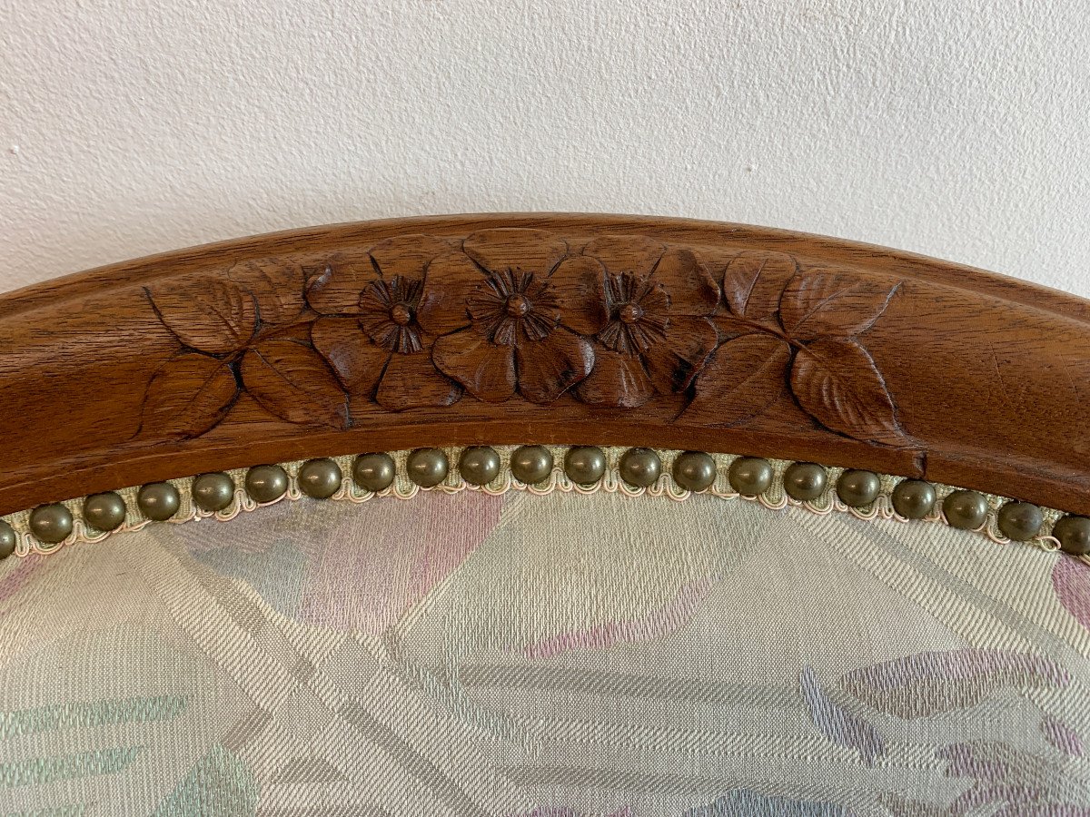 Art Nouveau Salon With Periwinkles-photo-2