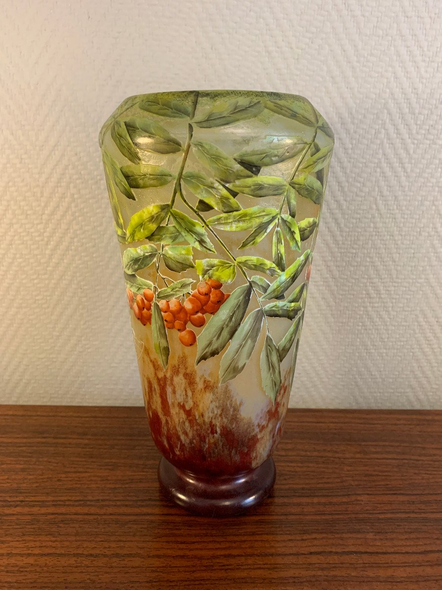 Daum Nancy - Rowan Vase-photo-2