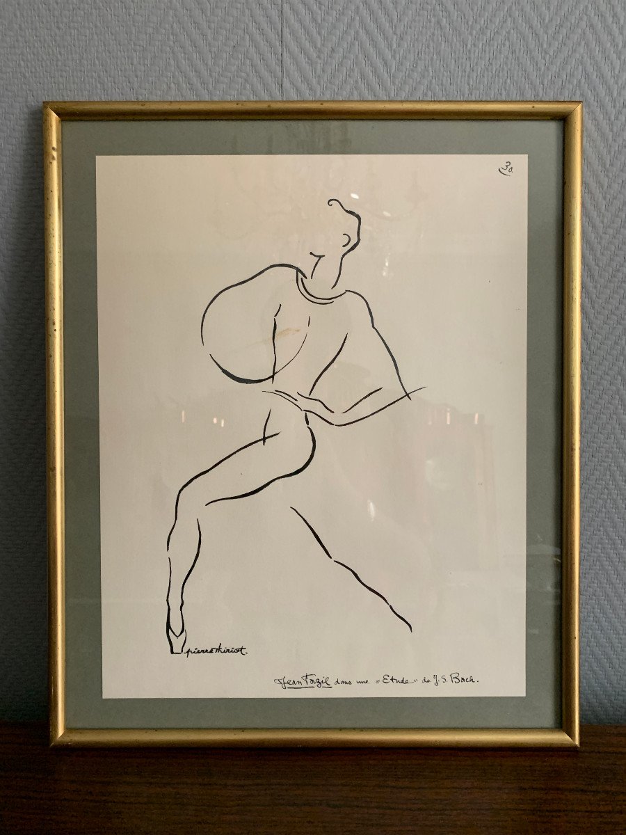 Pierre Thiriot - Ink Drawing, Dance To The Music Of Jean-sébastien Bach-photo-4