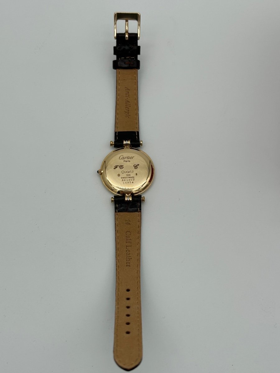 Cartier Vendôme Trinity Watch In 18k Gold With Quartz Movement-photo-5