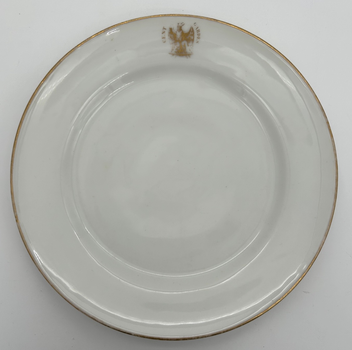 Assiette En Porcelaine De Sèvres - Des Cent-gardes -photo-3