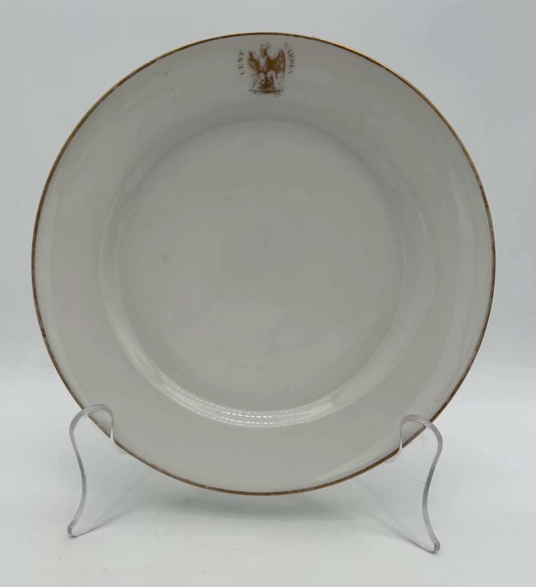 Assiette En Porcelaine De Sèvres - Des Cent-gardes 