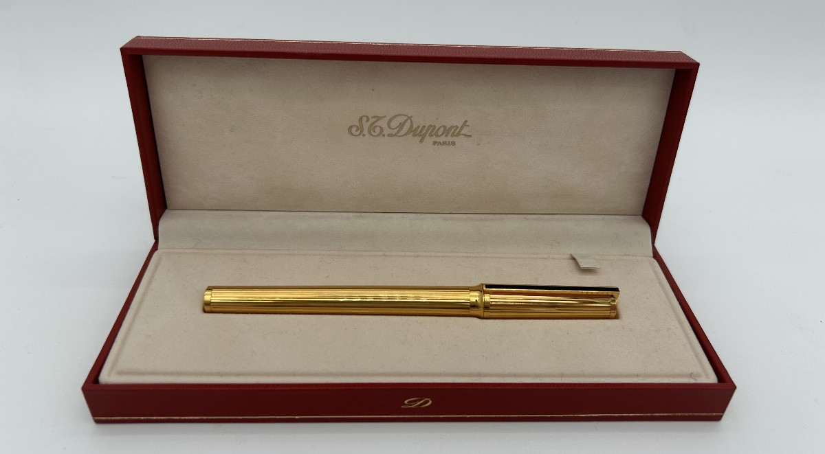 St Dupont Rollerball Pen – 1980s-photo-3